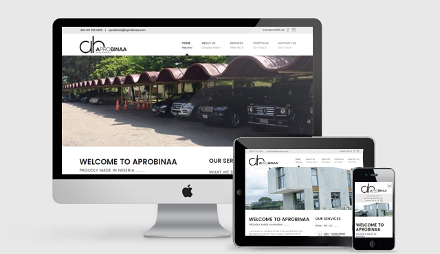 Responsive Website for A-PRO BINAA